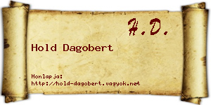 Hold Dagobert névjegykártya